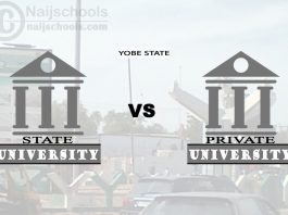 Yobe State vs Private University; Which is Better? Check!