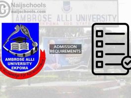 AAU Degree Admission Requirements for 2024/2025 Session