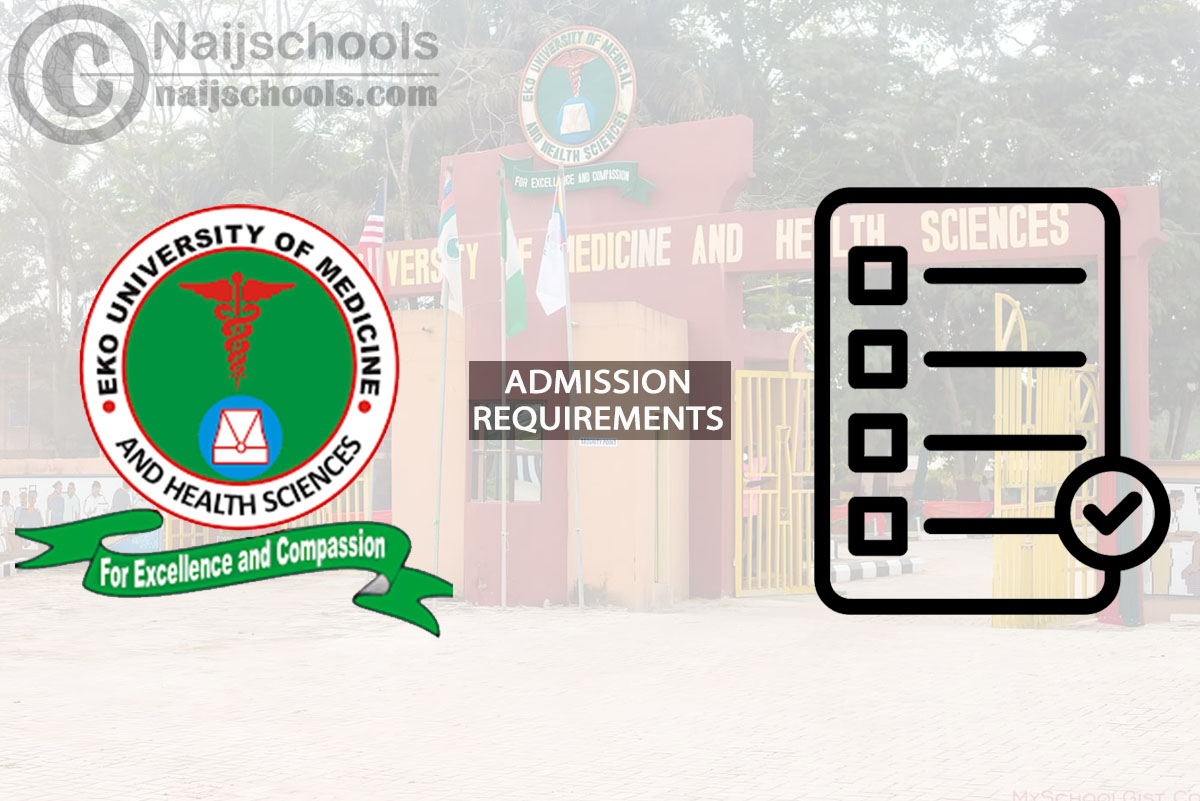 EkoUNIMED Degree Admission Requirements 2024/2025
