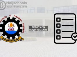 FUPRE Degree Admission Requirements in 2024/2025 Session