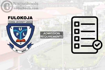FULOKOJA degree admission requirements Full/Part-Time 2024/25