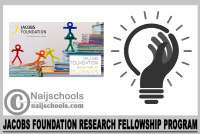 Jacobs Foundation Research Fellowship Program 2023