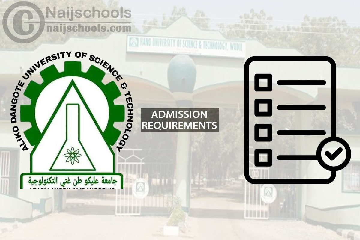 KUST Degree Admission Requirements for 2024/2025 Session