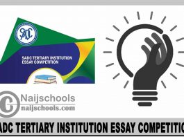 SADC Tertiary Institution Essay Competition 2024