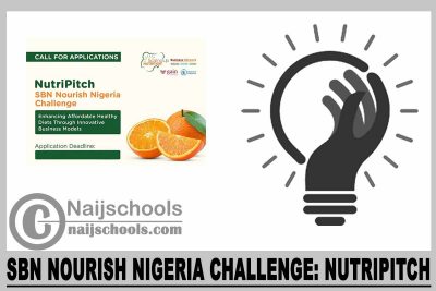 SBN Nourish Nigeria Challenge: NutriPitch 2023