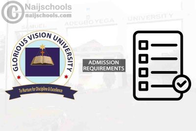 SAU/GVU Degree Admission Requirements for 2024/2025 Session