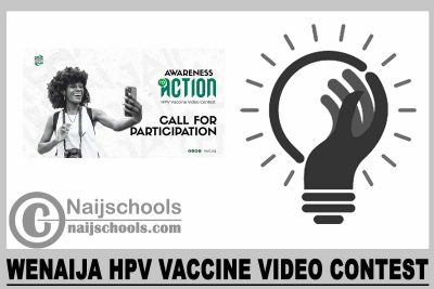 WeNaija HPV Vaccine Video Contest 2023
