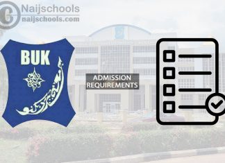 BUK Degree Admission Requirements for 2024/2025 Session