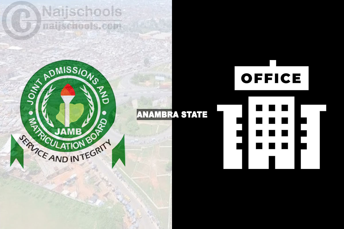 JAMB Office in Anambra State Nigeria 2024