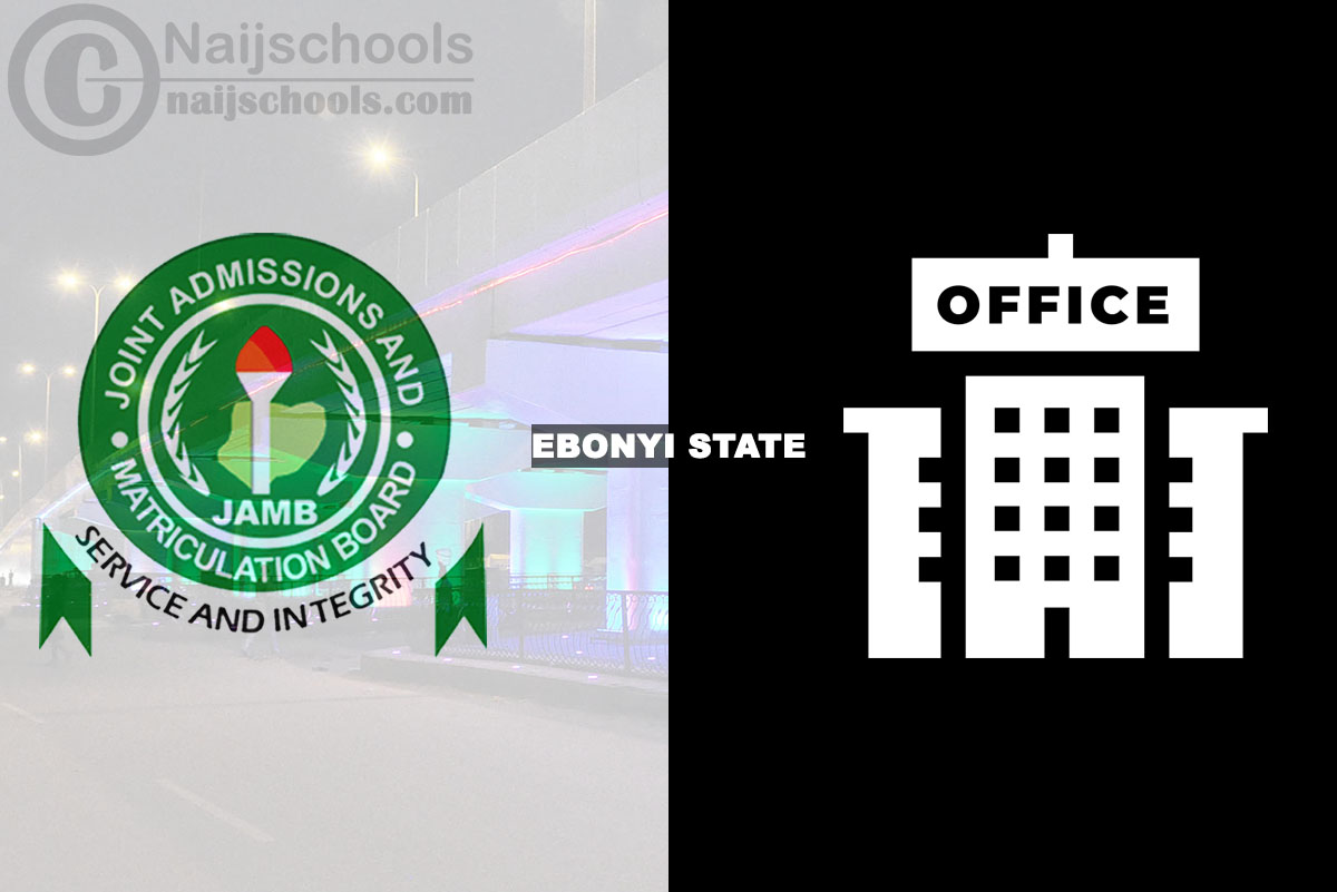 JAMB Office in Ebonyi State Nigeria 2024