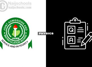 JAMB Physics Past Questions and Answers Download Free PDF
