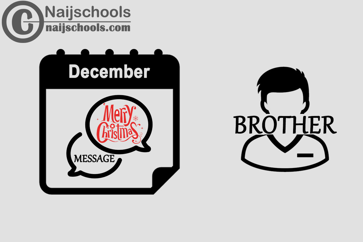 15 Christmas Message to Send Your Brother in December