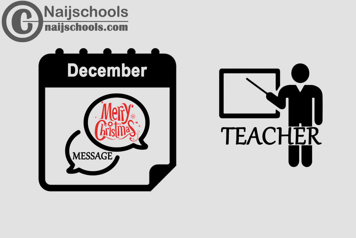 18 Christmas Message to Send Your Teacher in December 2023 