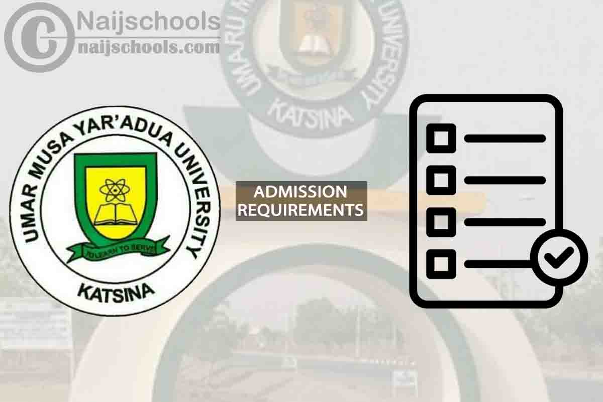 UMYU Degree Admission Requirements for 2024/2025 Session