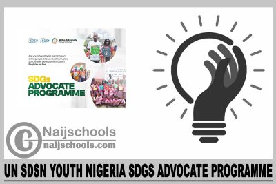 UN SDSN Youth Nigeria SDGs Advocate Programme