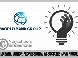 orld Bank Junior Professional Associates (JPA) Program 2024