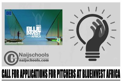 Call for Applications for Pitchers at BlueInvest Africa