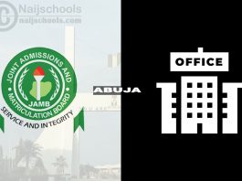 JAMB Office in Abuja Nigeria 2024
