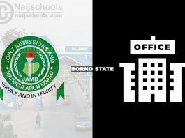 JAMB Office in Borno State Nigeria 2024