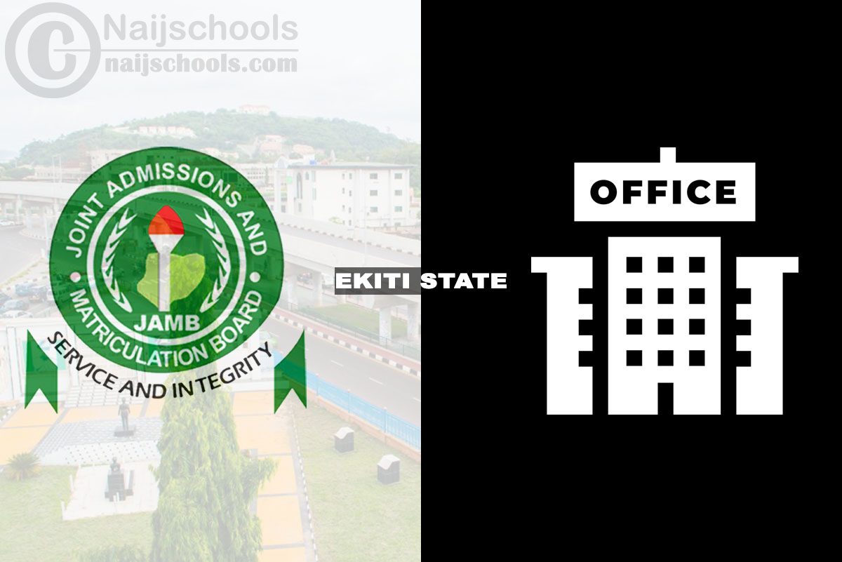 JAMB Office in Ekiti State Nigeria 2024
