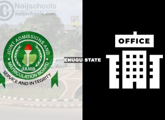 JAMB Office in Enugu State Nigeria 2024
