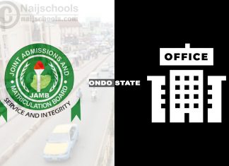 JAMB Office in Ondo State Nigeria 2024