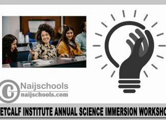 Metcalf Institute Annual Science Immersion Workshop