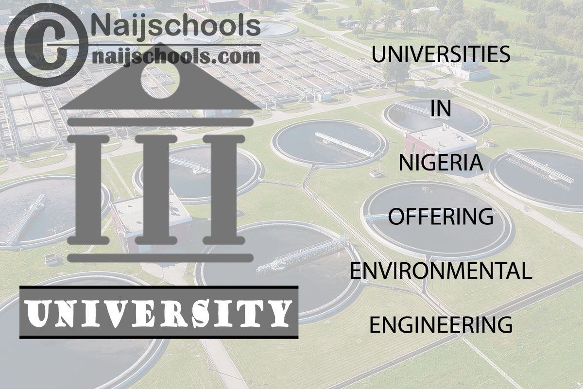 List of Universities in Nigeria Offering Environmental Engineering