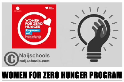 Women for Zero Hunger Program 2024 (€10,000 prize)