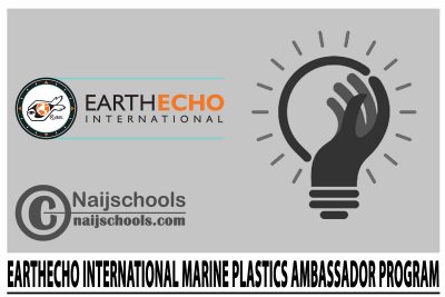 EarthEcho International Marine Plastics Ambassador Program 2024