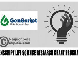 GenScript Life Science Research Grant Program 2024