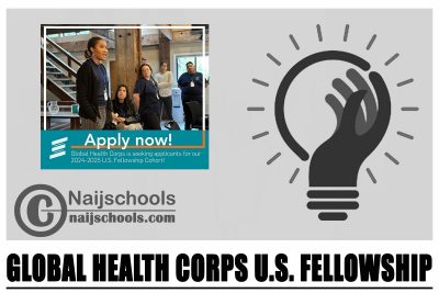 Global Health Corps U.S. Fellowship 2024
