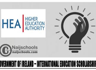 Government of Ireland – International Education Scholarships 2024