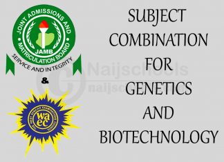 Subject Combination for Genetics and BioTechnology