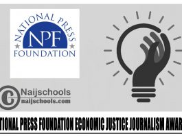 National Press Foundation Economic Justice Journalism Awards 2024