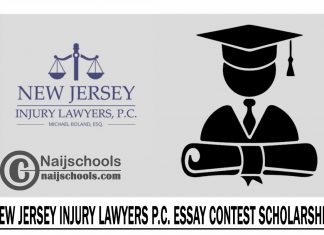 New Jersey injury lawyers P.C. Essay Contest Scholarship 2024