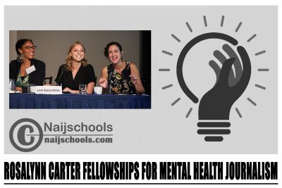 Rosalynn Carter Fellowships for Mental Health Journalism 2024