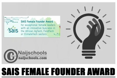 SAIS Female Founder Award 2024