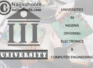 Universities in Nigeria Offering Electronics & Computer Engineering