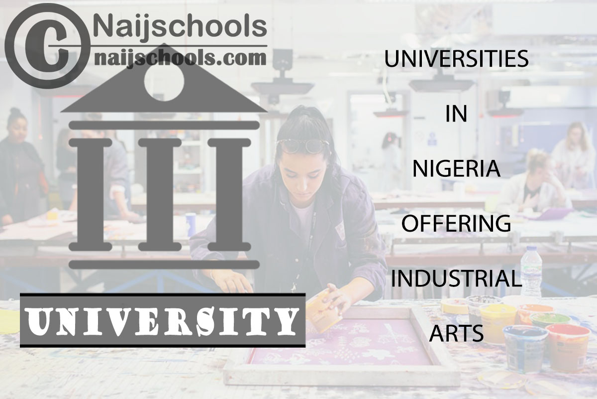 List of Universities in Nigeria Offering Industrial Arts