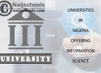 List of Universities in Nigeria Offering Information Science