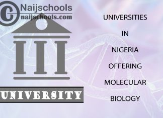 List of Universities in Nigeria Offering Molecular Biology