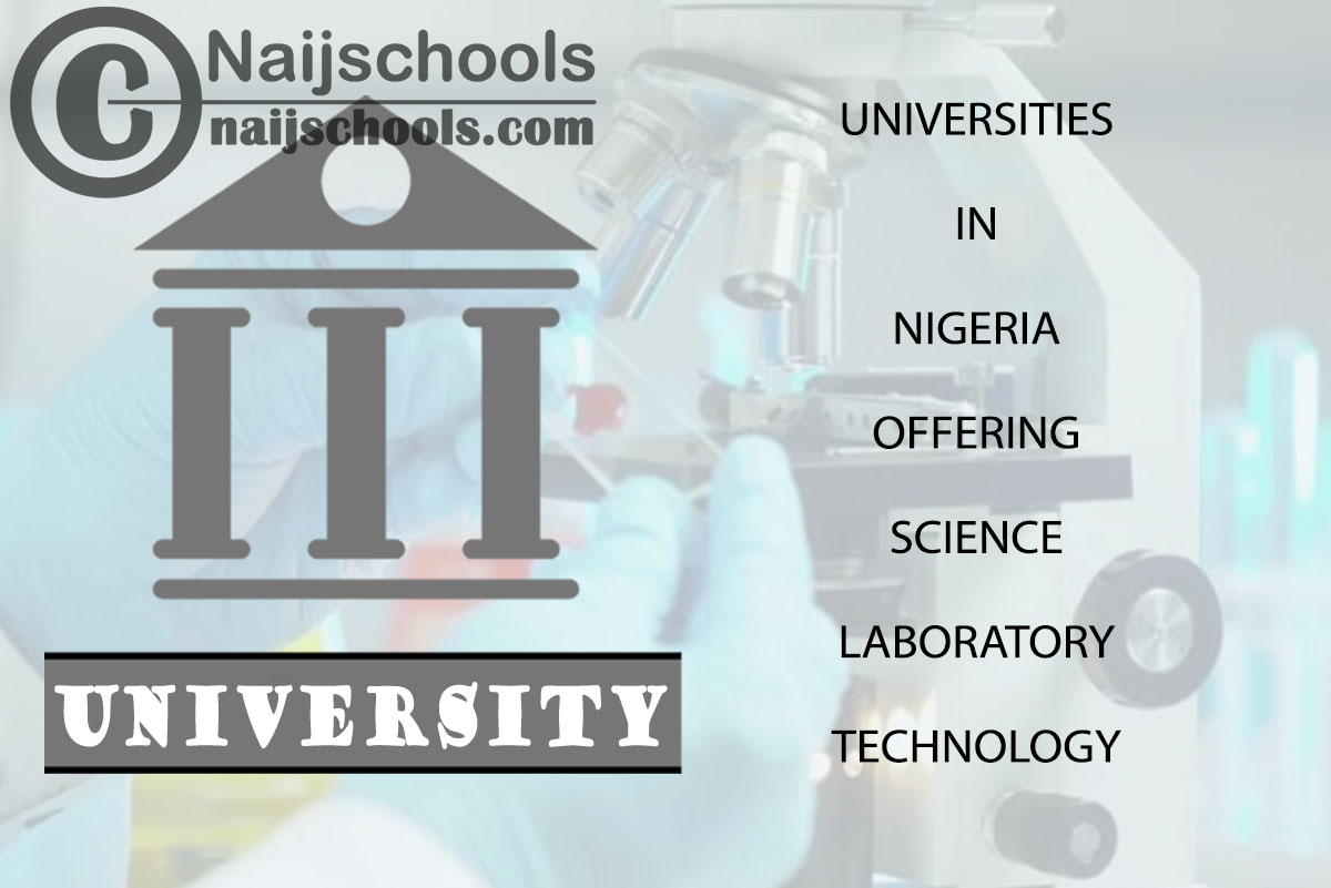 Universities in Nigeria Offering Science Laboratory Technology