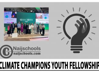 Climate Champions Youth Fellowship 2024