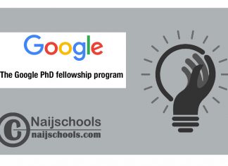 Google PhD Fellowship Program 2024 (Funded) Google PhD Fellowship Program 2024