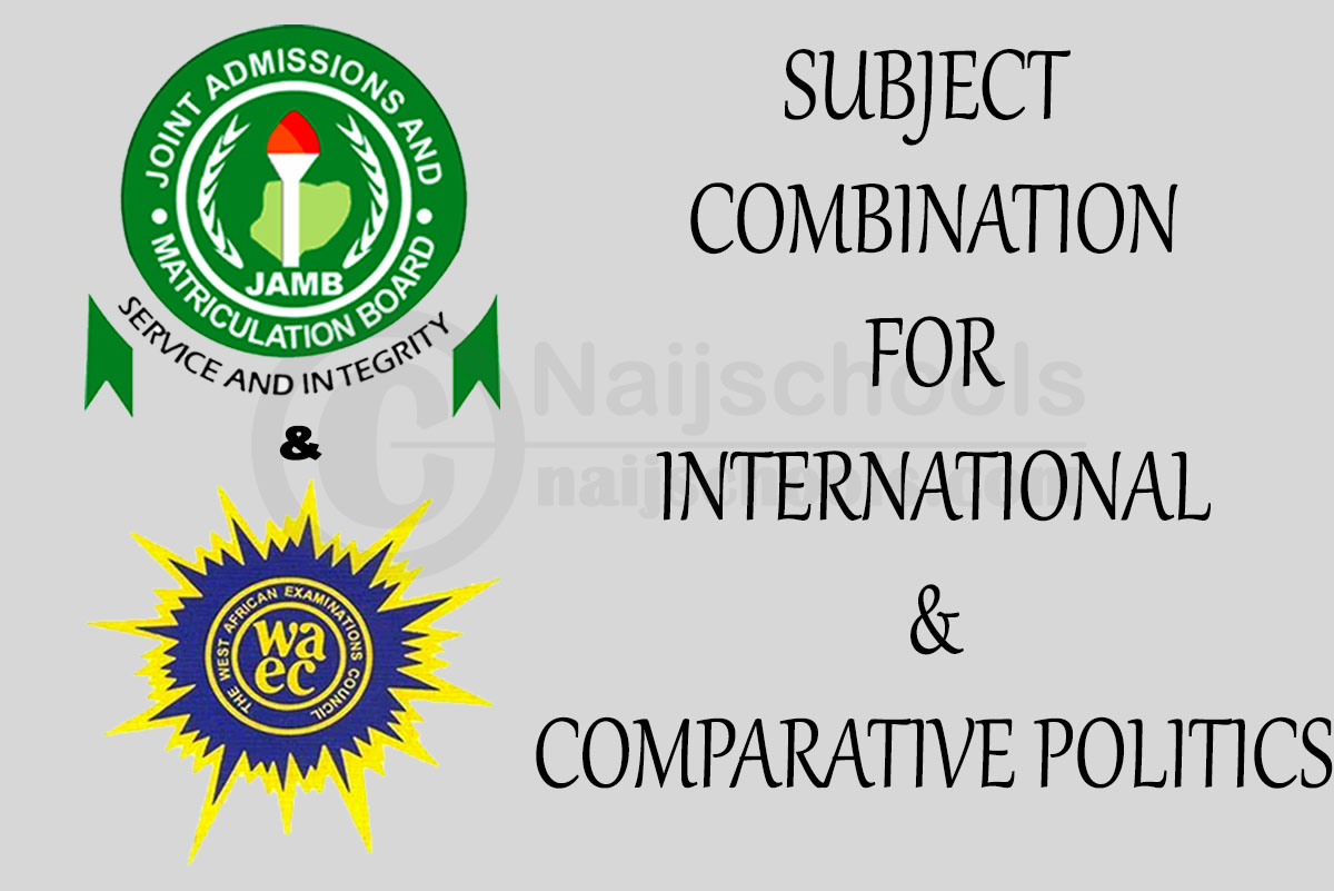 Subject Combination for International & Comparative Politics