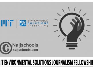 MIT Environmental Solutions Journalism Fellowships 2024