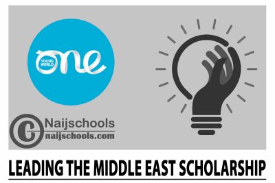One Young World Leading The Middle East Scholarship 2024