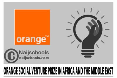 Orange Social Venture Prize in Africa and the Middle East 2024