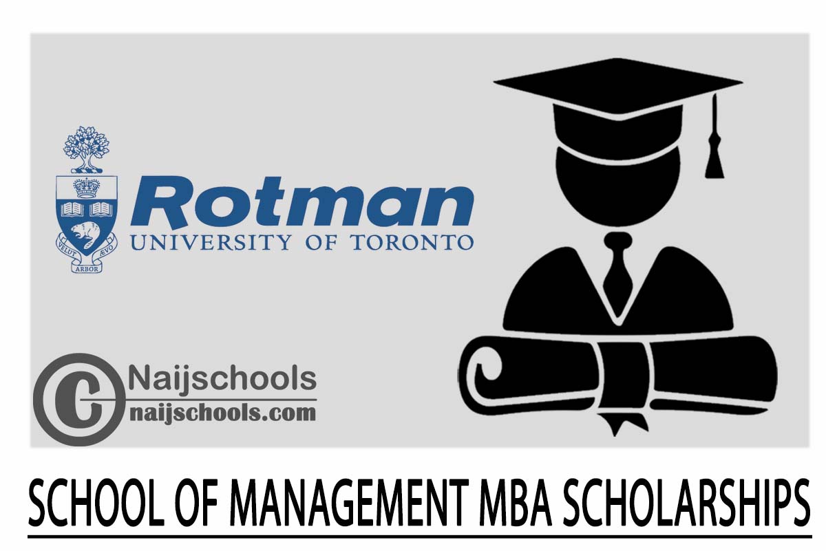 Rotman School of Management MBA Scholarships 2024 ($25,000)